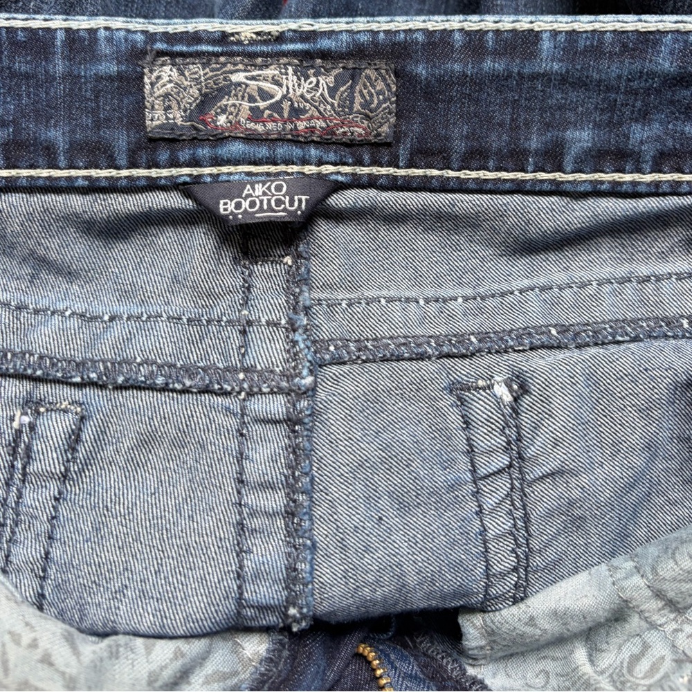 Silver jeans